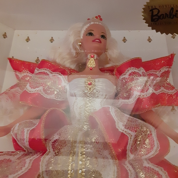 Barbie Happy Holidays 1997 Vintage Blonde - Picture 3 of 8